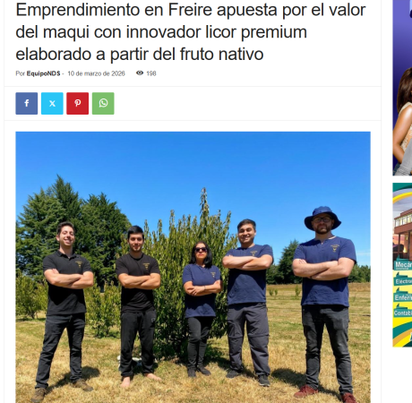 Nota periodistica Noticias del sur